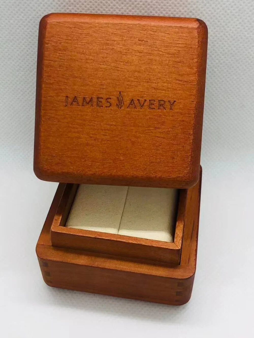 James Avery Signature wooden Ring Boxes